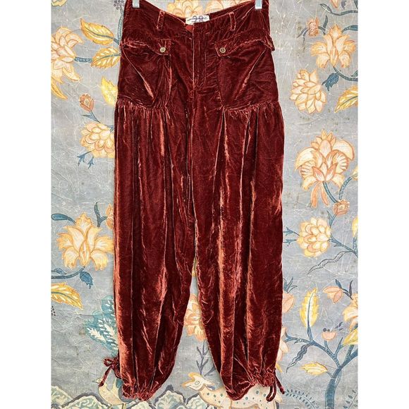 Free People Lotus Velvet Pants - Picture 3 of 5